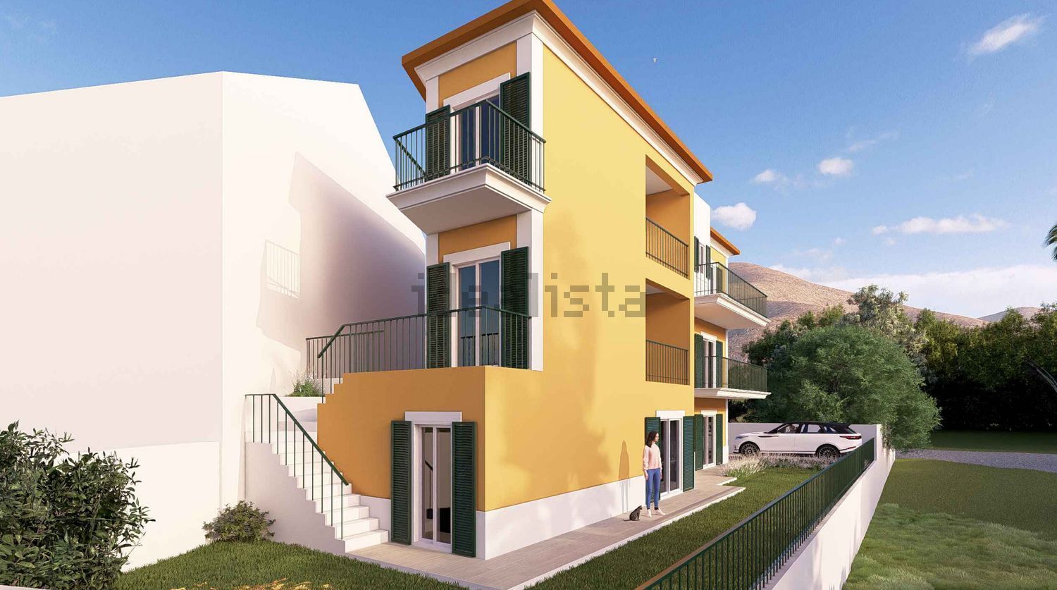 小楼房或独栋别墅出售在Rua a - 外立面