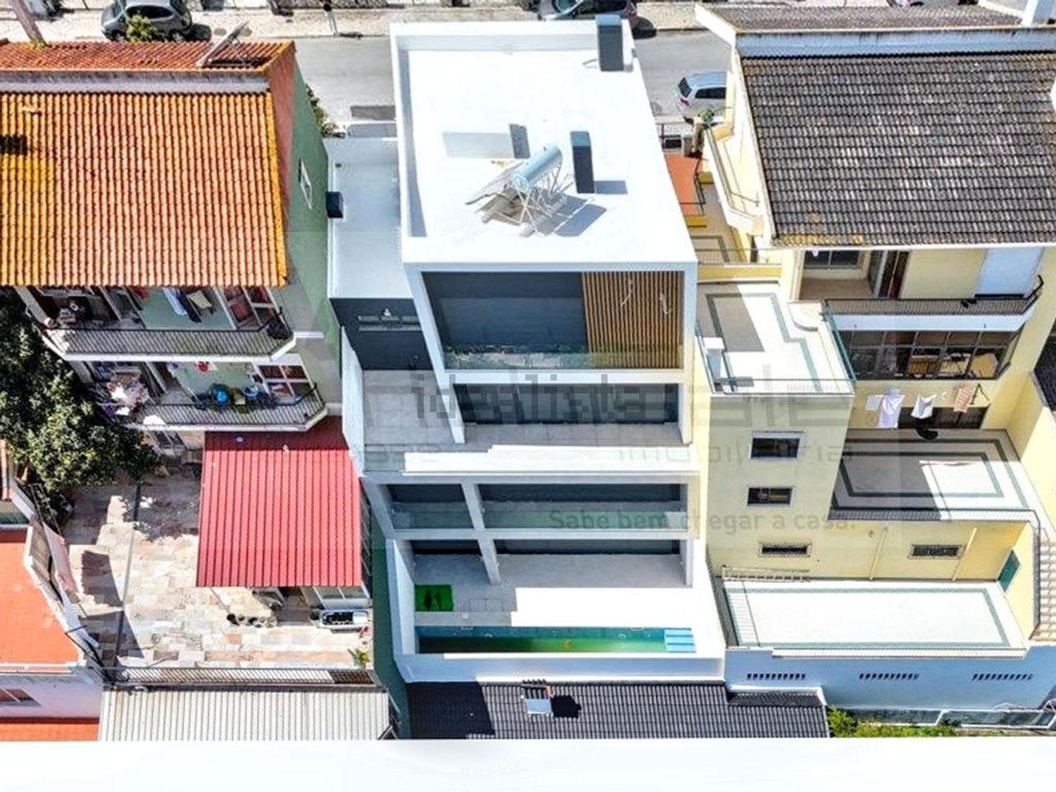 小楼房或独栋别墅出售在Rua Vieira da Silva - 平面图