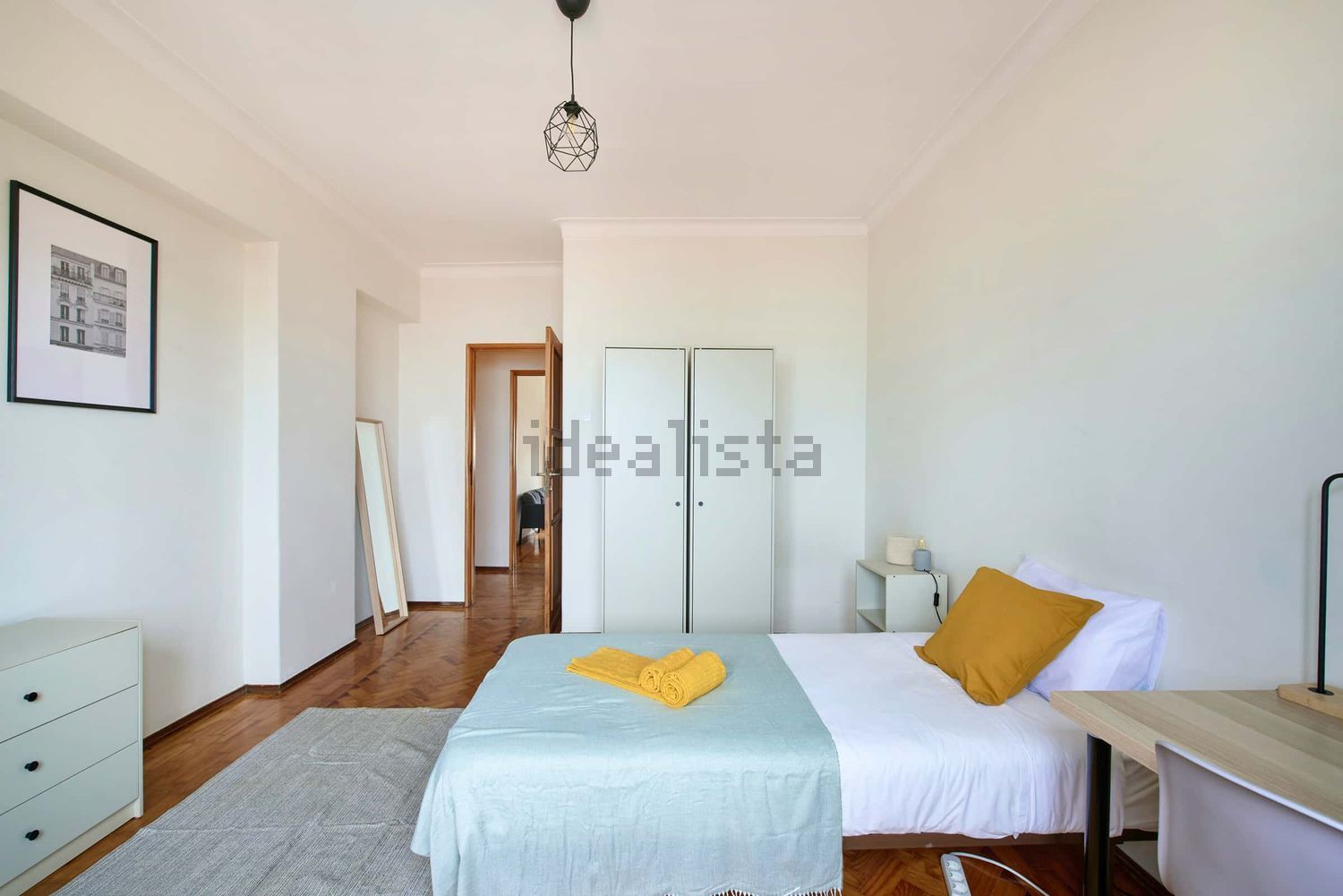 出租房间在Rua Diogo do Couto, 1 - 卧室