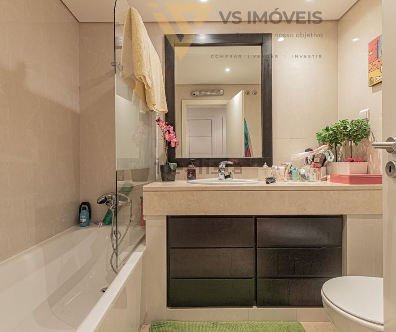 出租公寓 t2在Rua dos Faisões - 卫生间