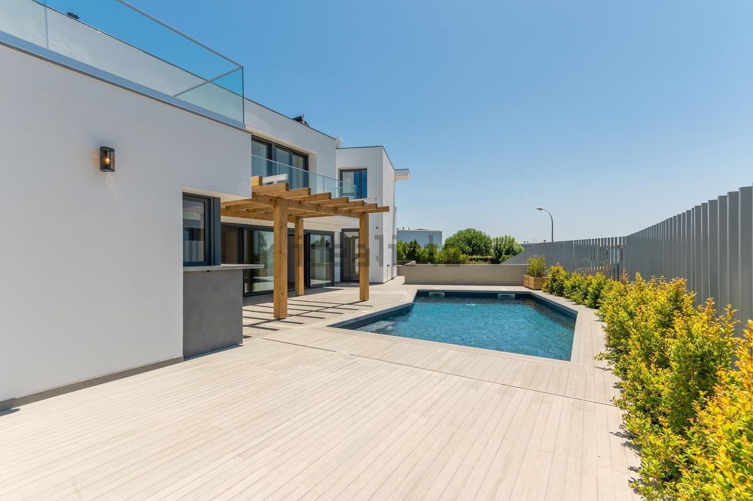 出租小楼房或独栋别墅在Rua Barruncheira - 游泳池