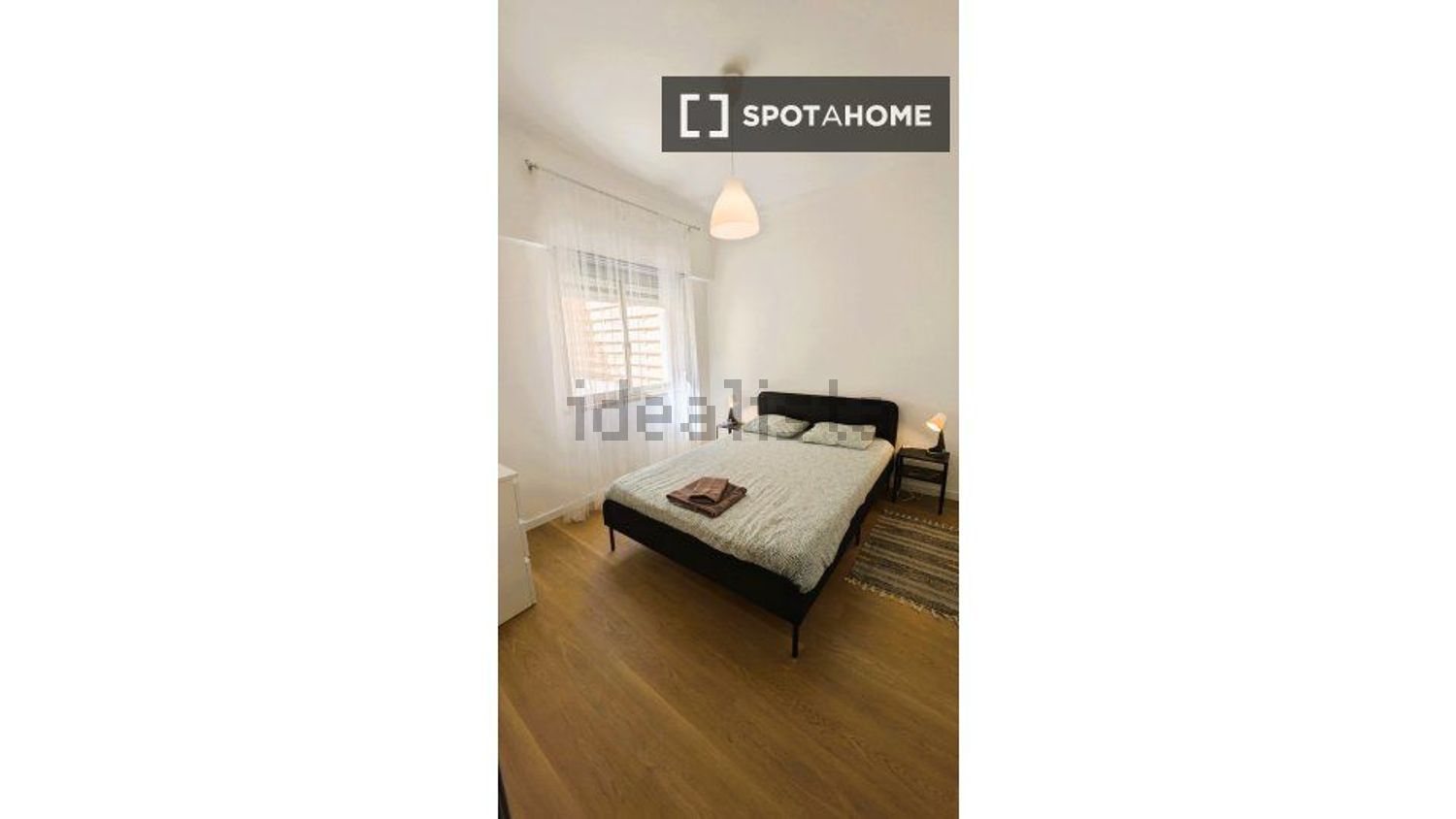 出租公寓 t1在Rua Marechal Gomes da Costa - 卧室