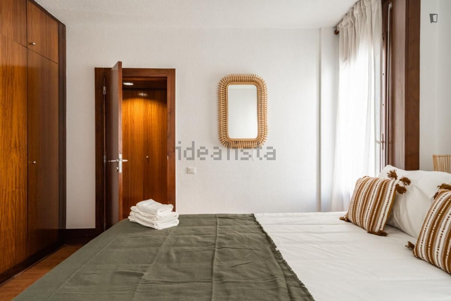 出租公寓 t2在Rua da Azinheira - 卧室