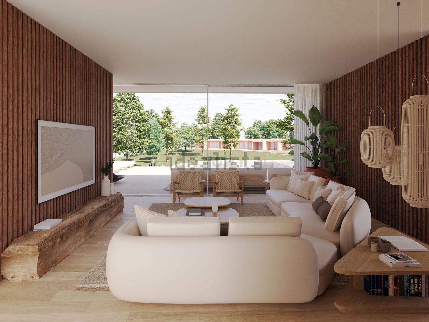 小楼房或独栋别墅出售在Estrada da Boa Vista - 客厅