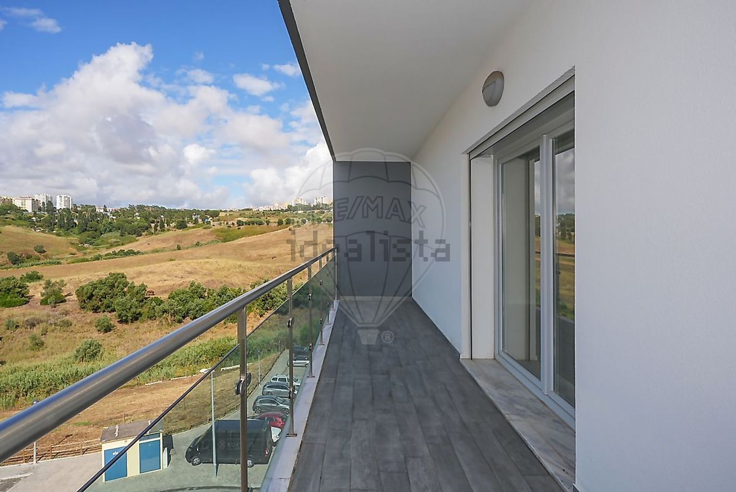 出租公寓 t2在Rua Maria Matos - 阳台