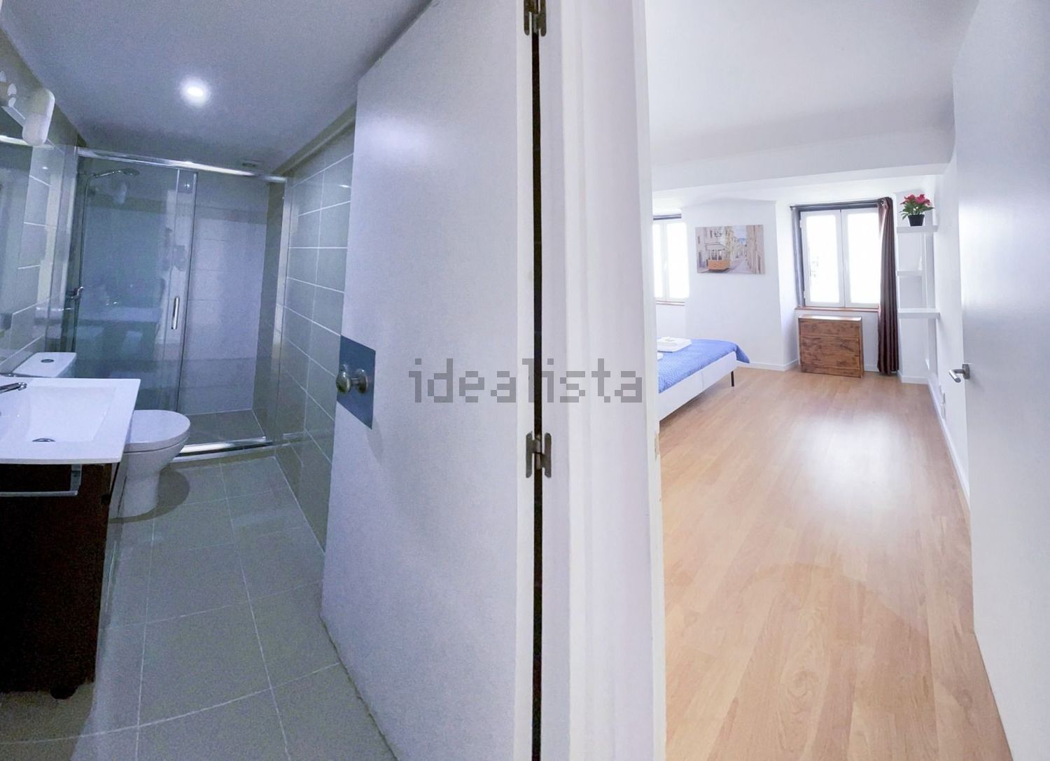 出租房间在Rua Óscar Monteiro Torres, 6 - 卧室