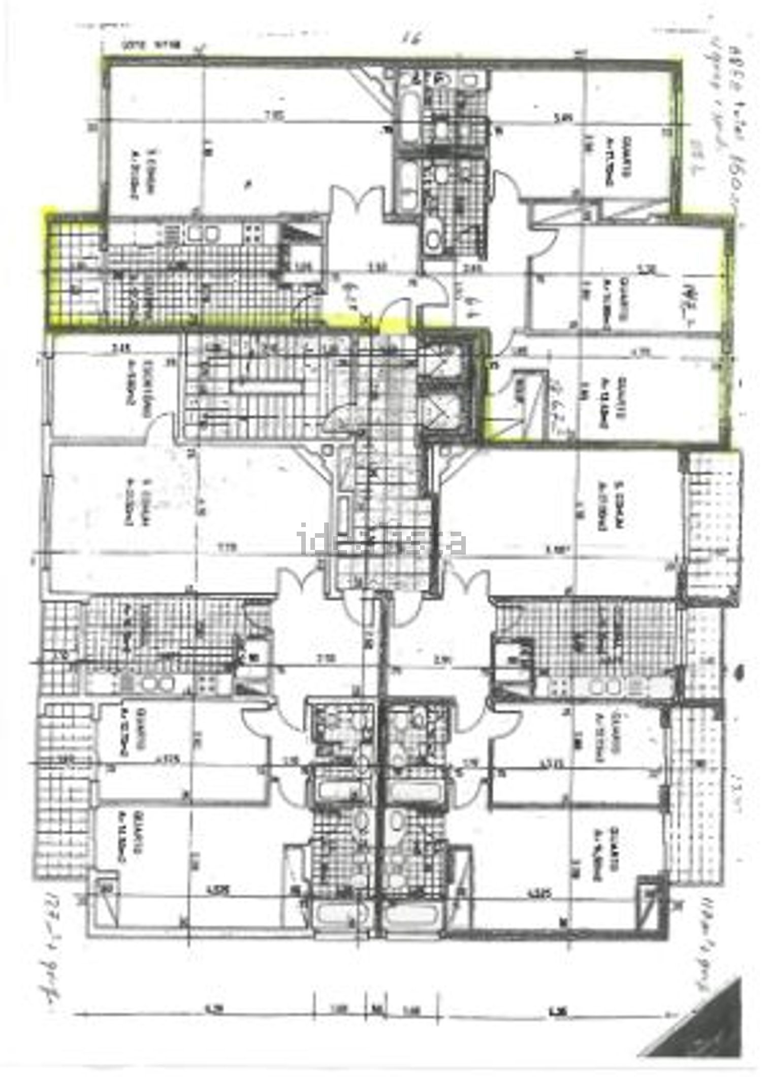 公寓 t3出售在Rua João da Silva Vitoriano, 8 - 平面图