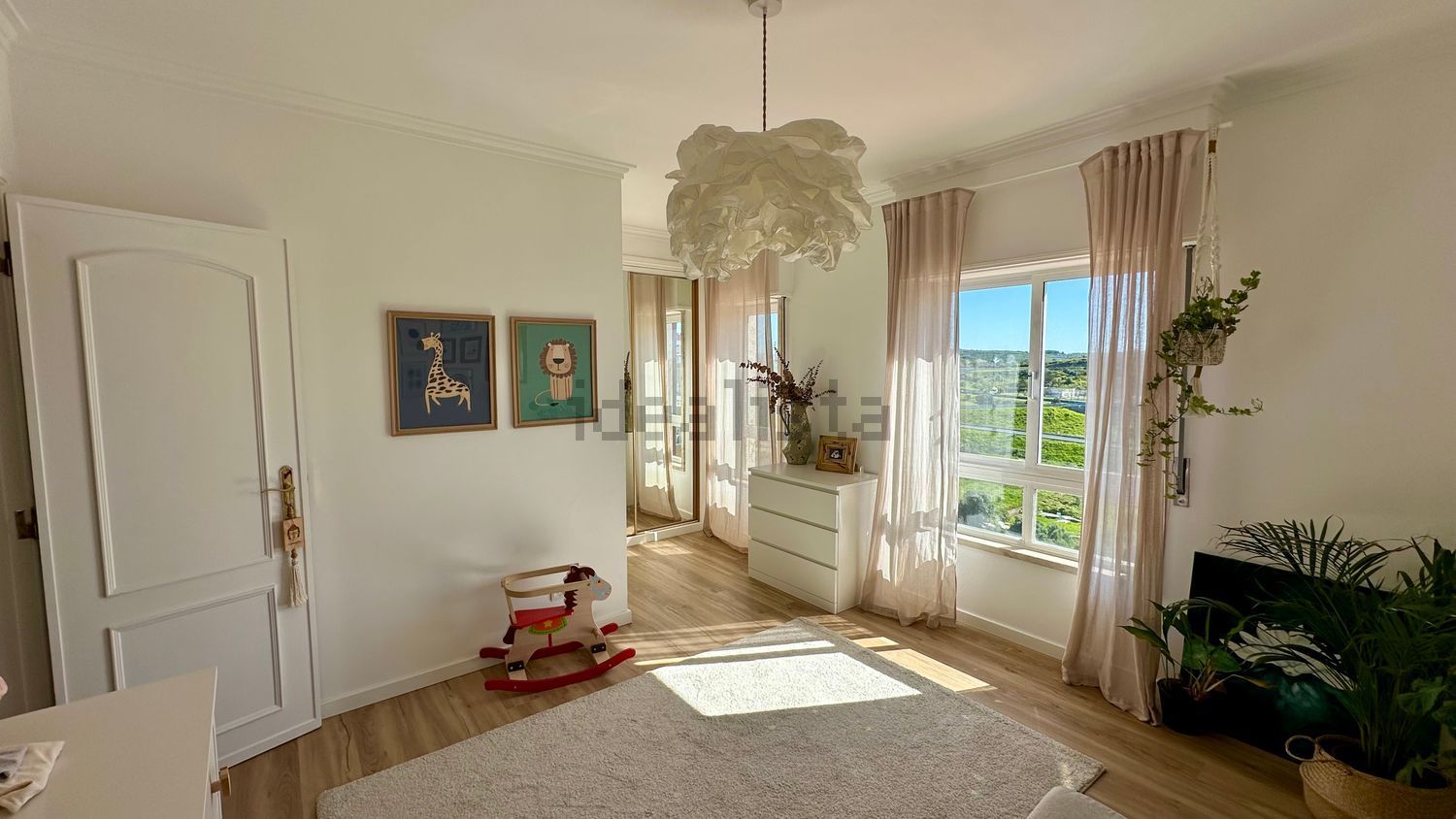 出租公寓 t2在Rua da Suécia, 10 n - 卧室