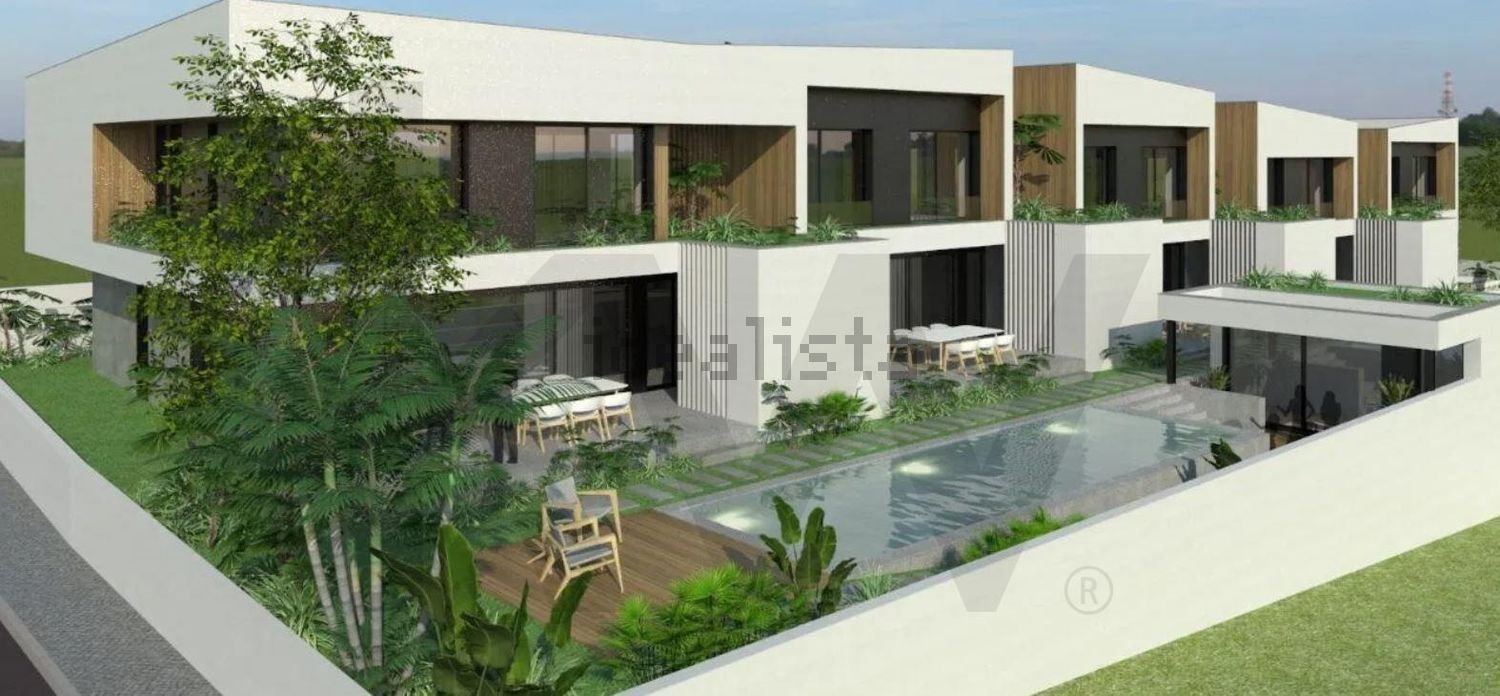 双拼别墅出售在Rua Marechal Craveiro Lopes s/n - 外立面