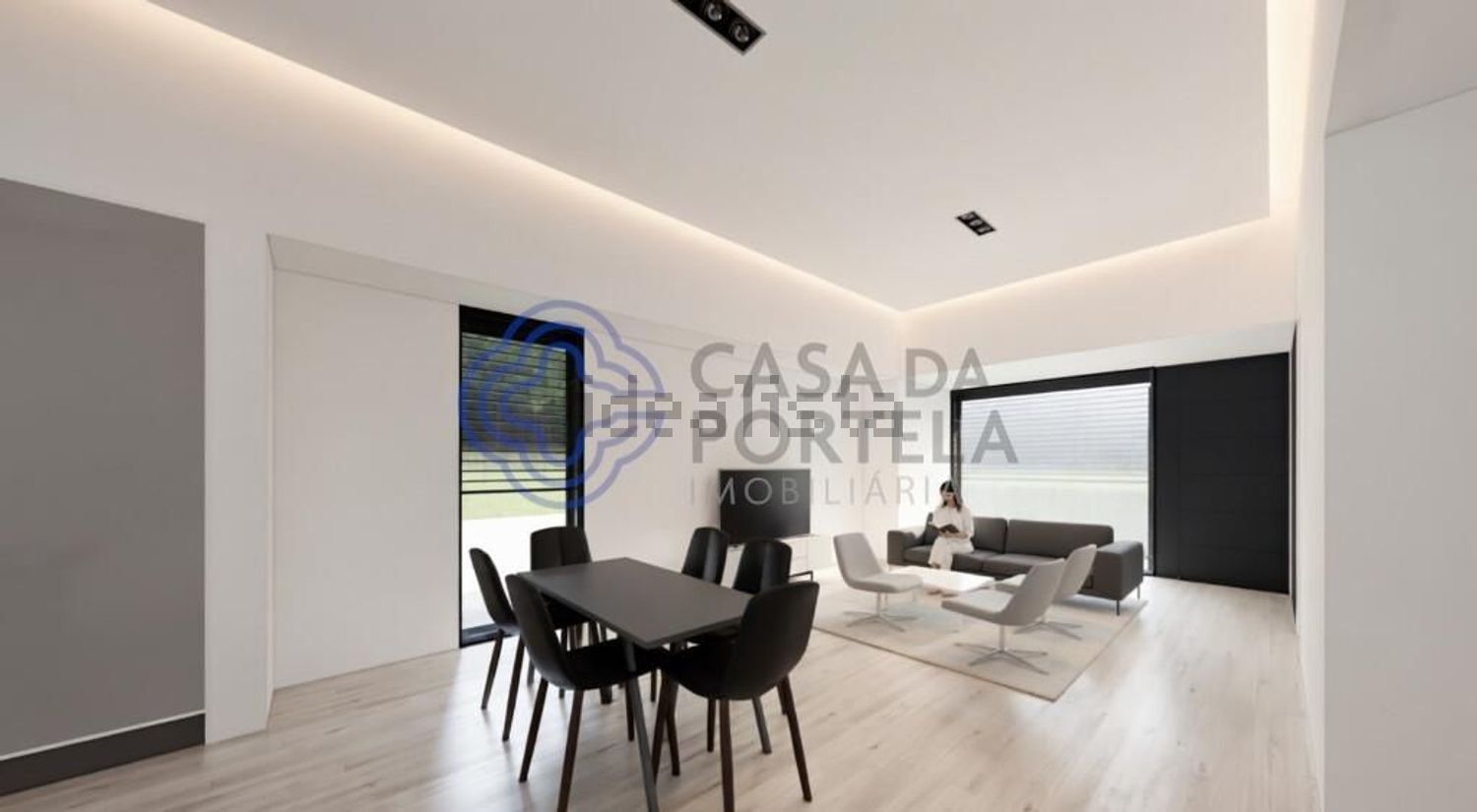 小楼房或独栋别墅出售在Centro - 客厅