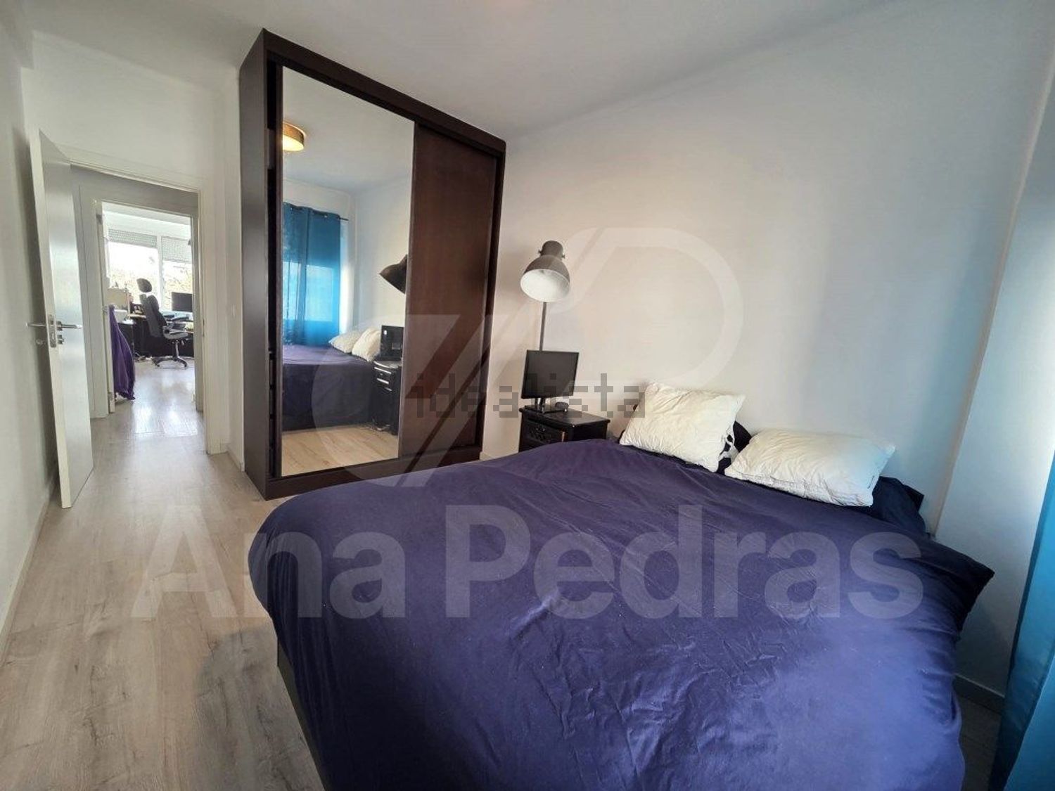 出租公寓 t2在Alto do Seixalinho - 卧室