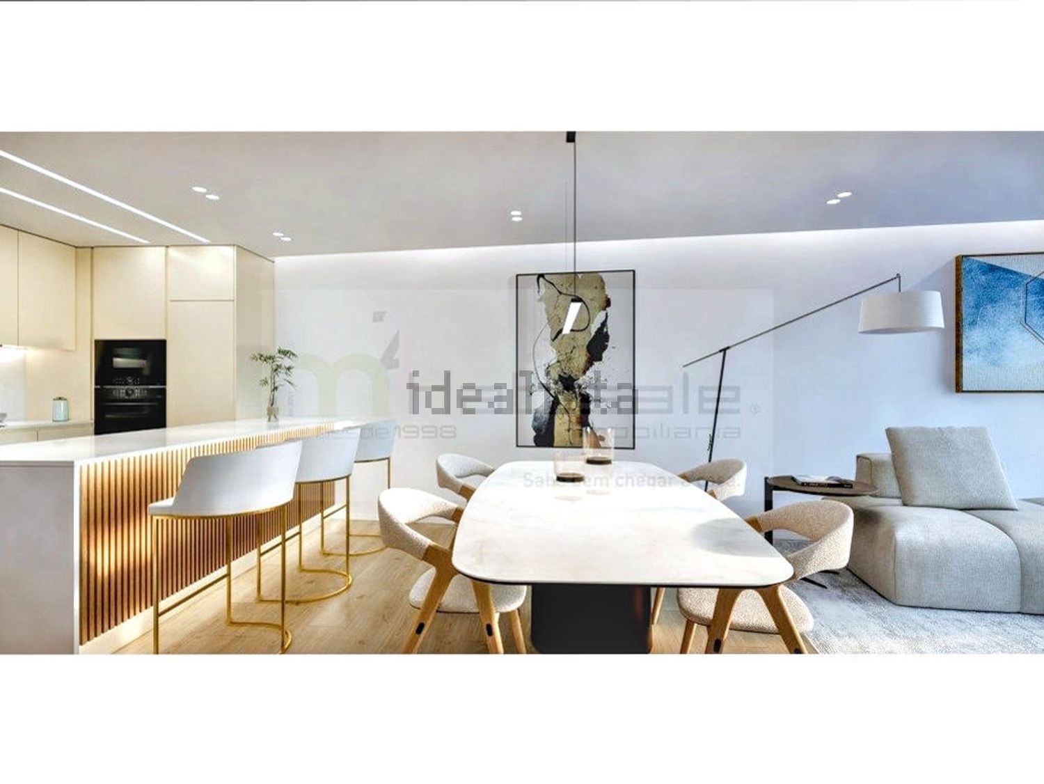 公寓 t4出售在Rua Manuel Francisco Soromenho, 25 - 客厅