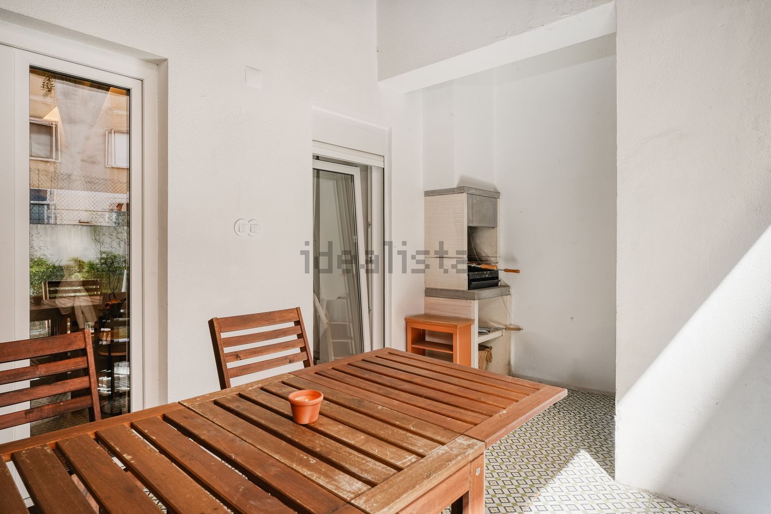 出租公寓 t2在Rua Barão de Sabrosa, 176 - 露台