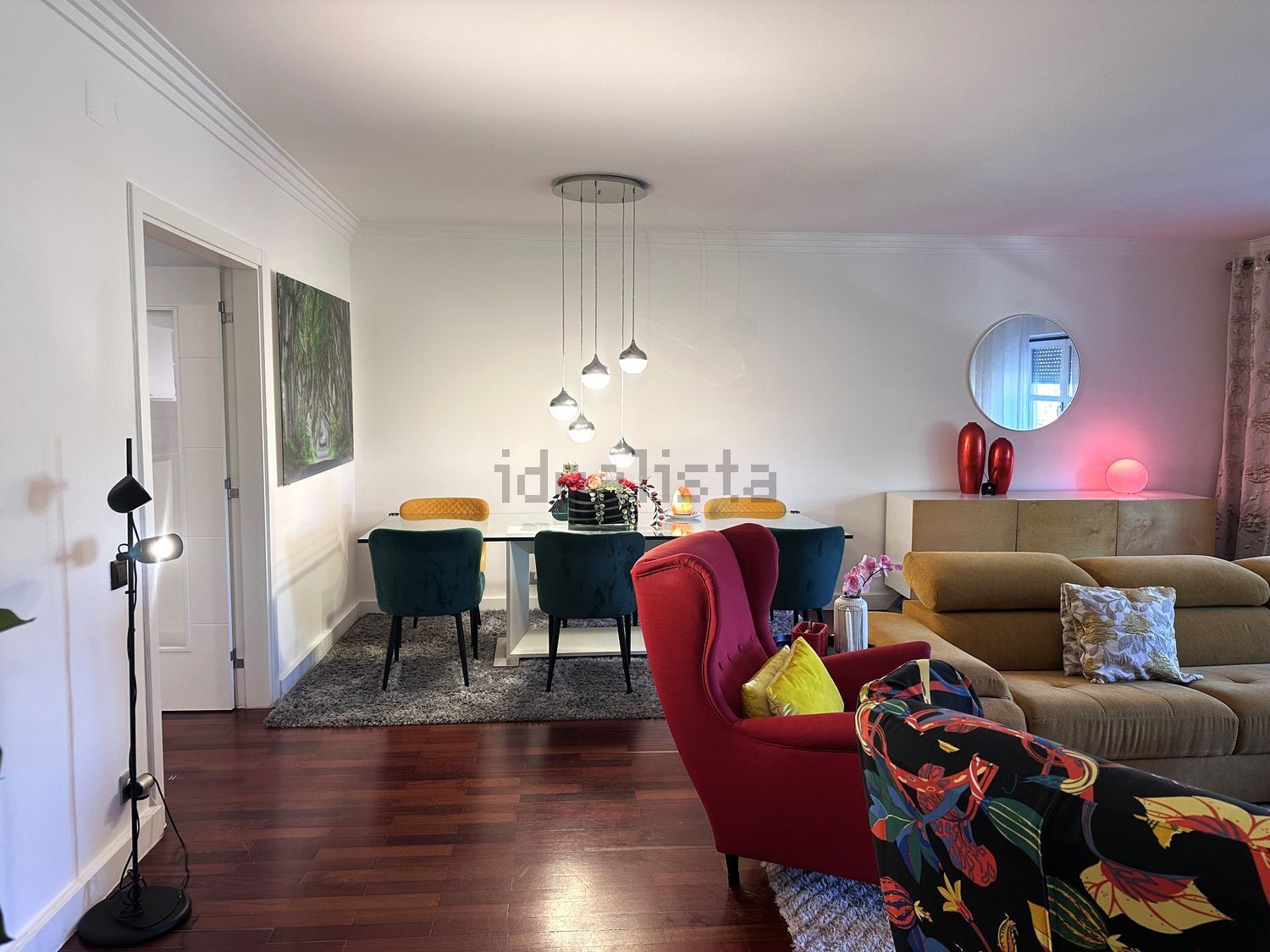 出租公寓 t2Calçada do Poço, 2 - 客厅