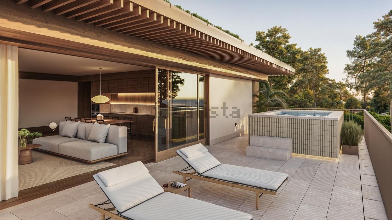 小楼房或别墅出售在Tróia - 阳台