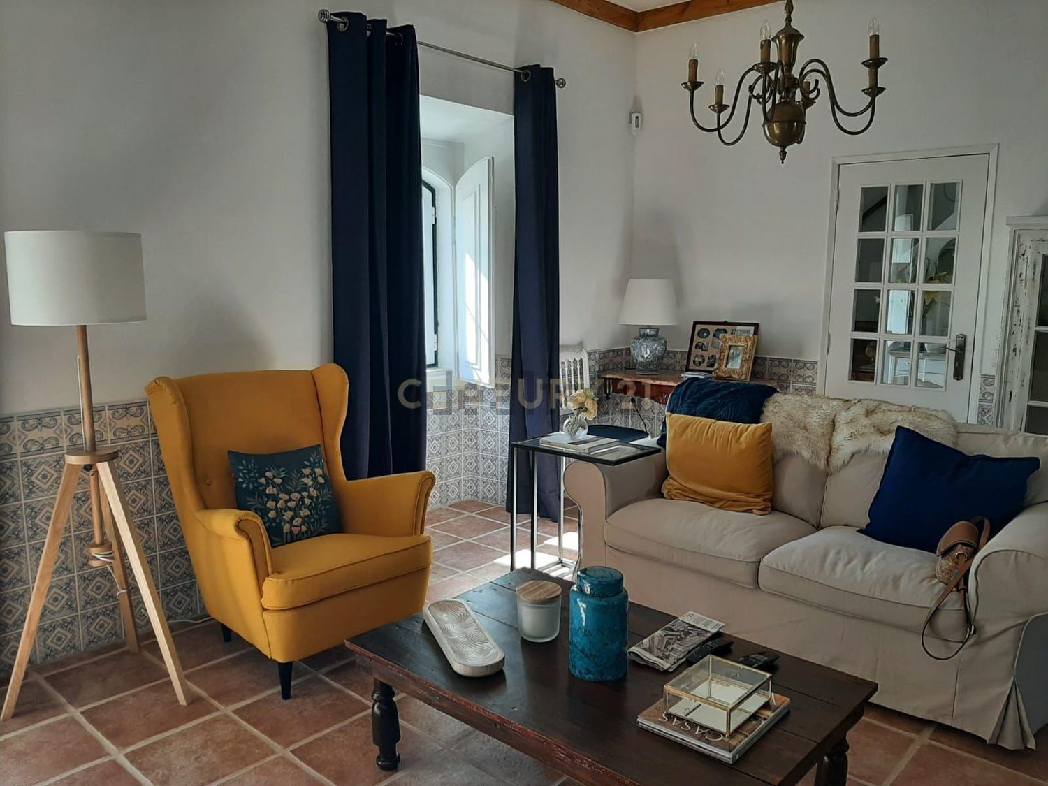 农庄出售在Rua da Quinta - 客厅