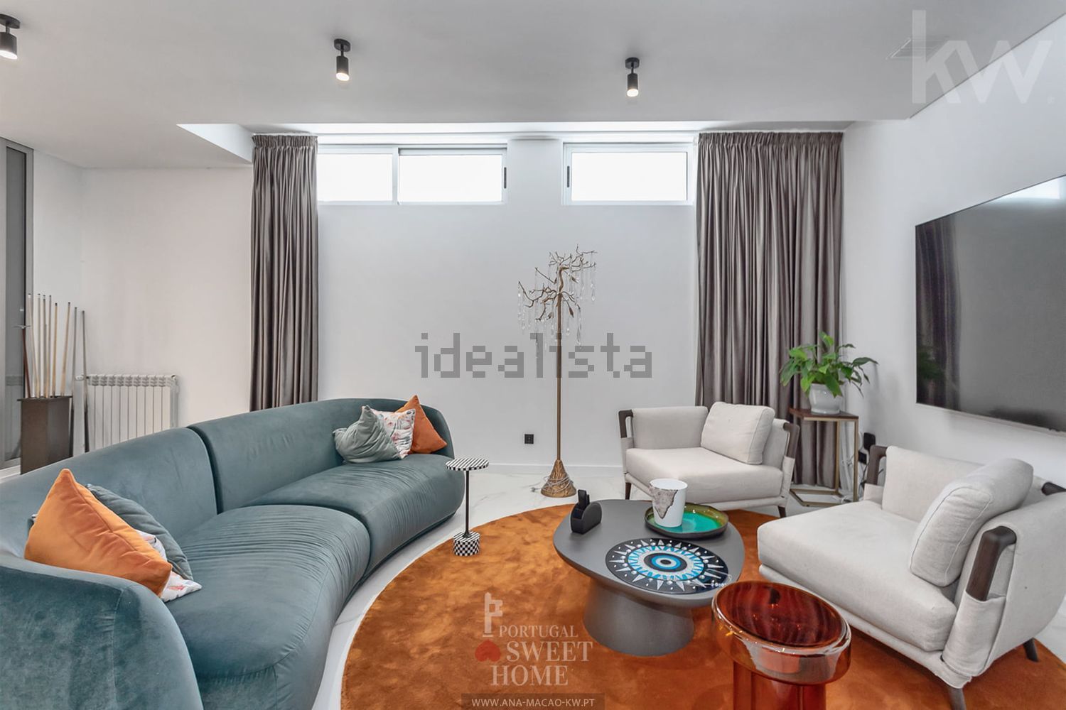 小楼房或独栋别墅出售在Beloura - Penha Longa - 客厅