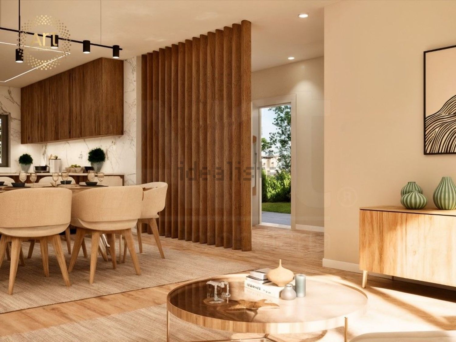 小楼房或独栋别墅出售在Avenida Principal - 前厅