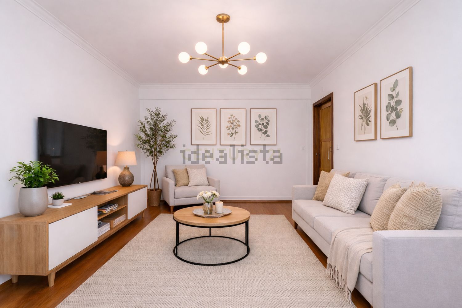 公寓 t3出售在Rua Capitão Tenente Oliveira e Carmo, 143 - 客厅