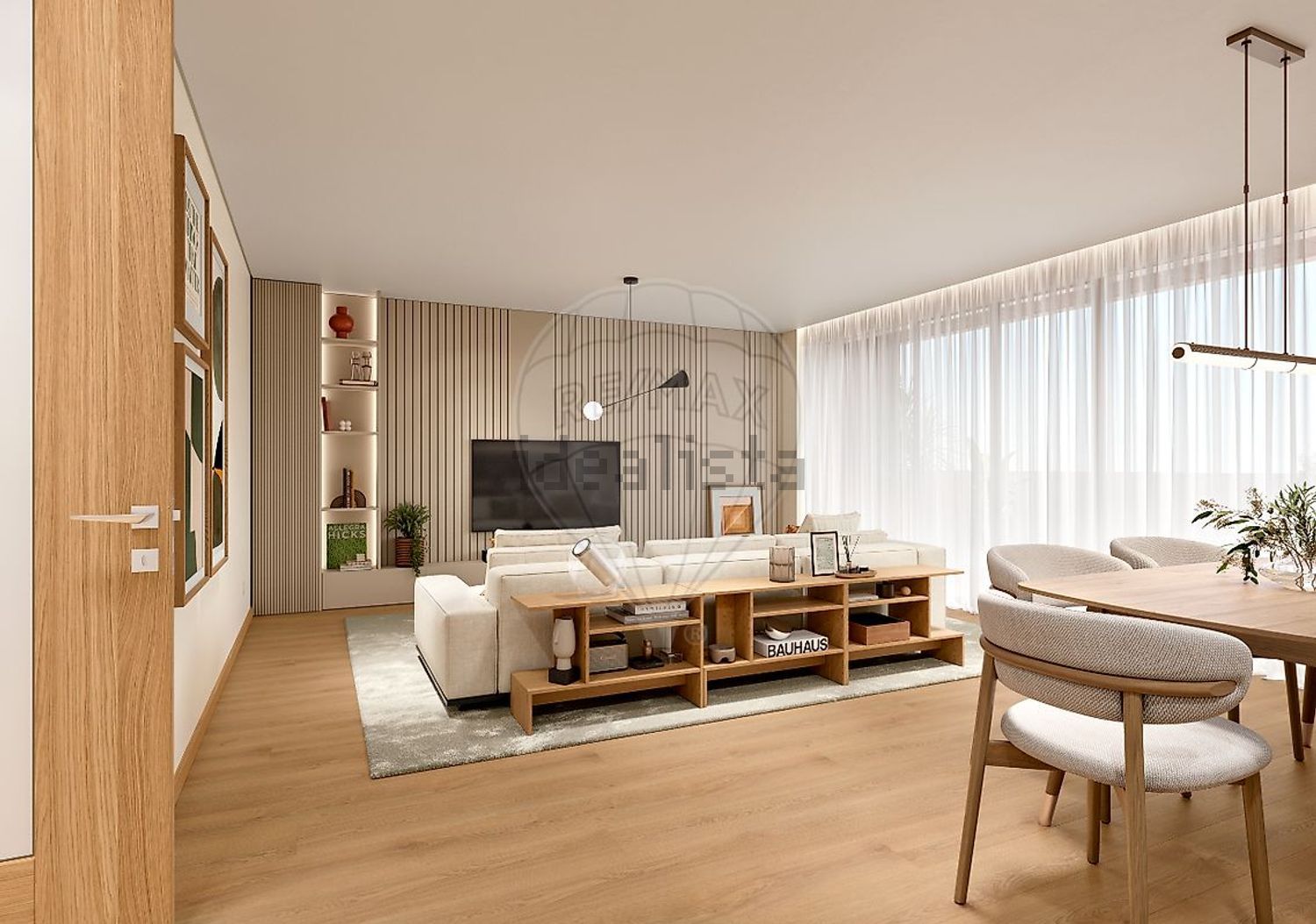 公寓 t1出售在Vialonga - 客厅