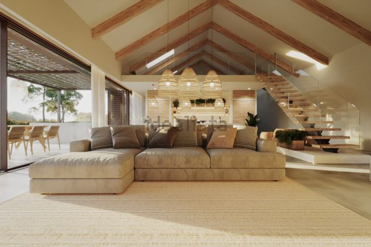 小楼房或独栋别墅出售2950-656, Quinta do Anjo - 客厅