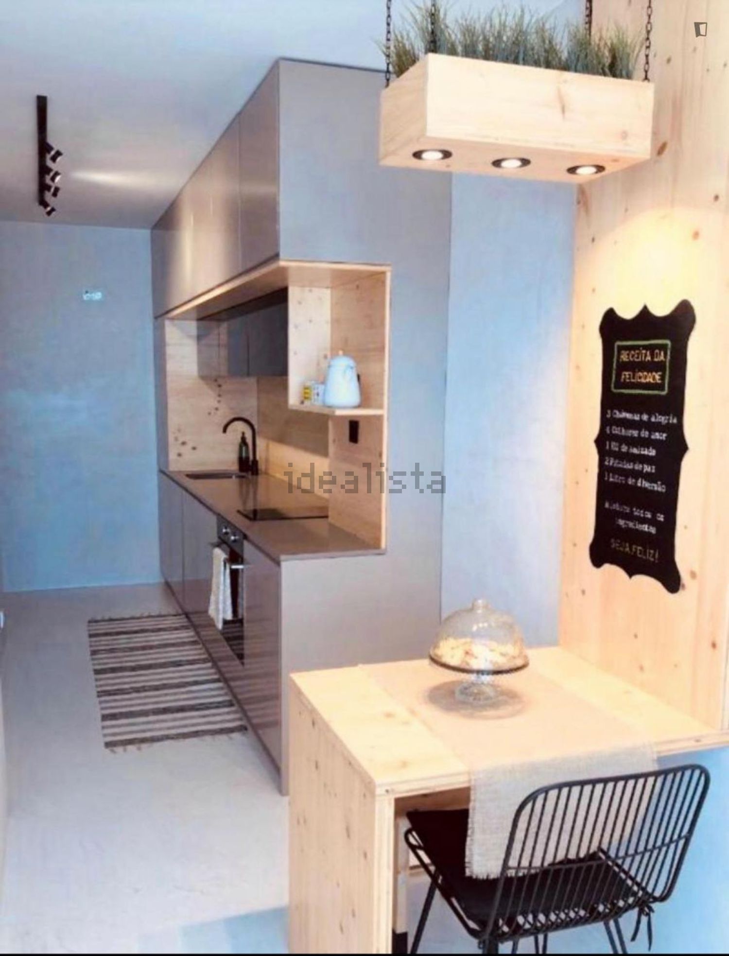 出租公寓 t1在Rua Henriques Nogueira - 厨房