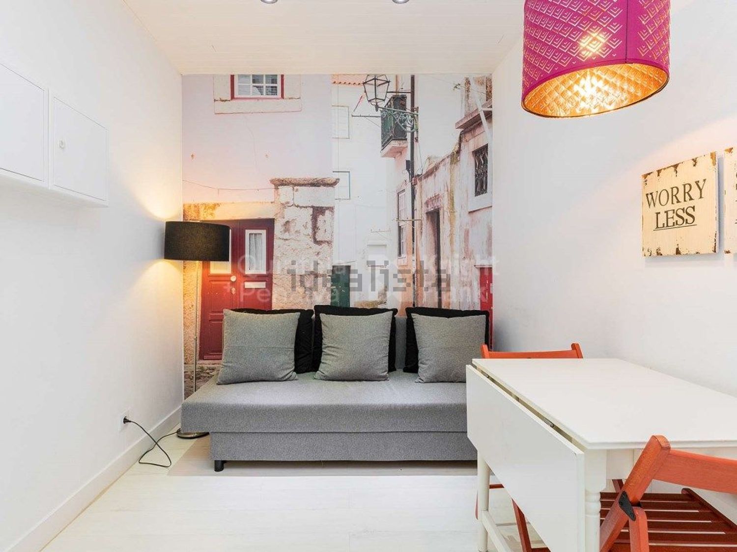 出租公寓 t1在Campo de Santana - Santa Marta - 客厅