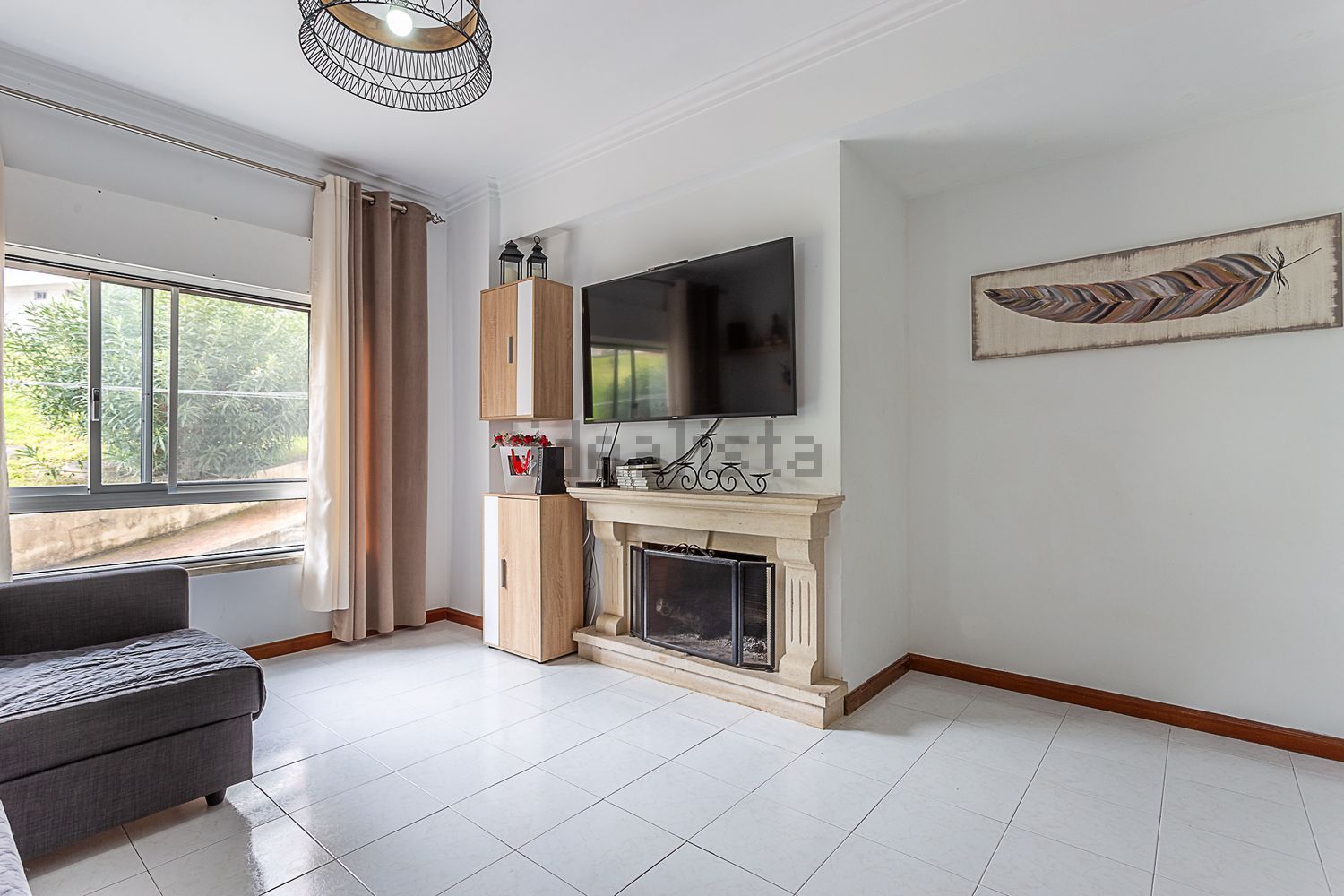 出租公寓 t2在Praça Arquimedes Silva Santos - 客厅