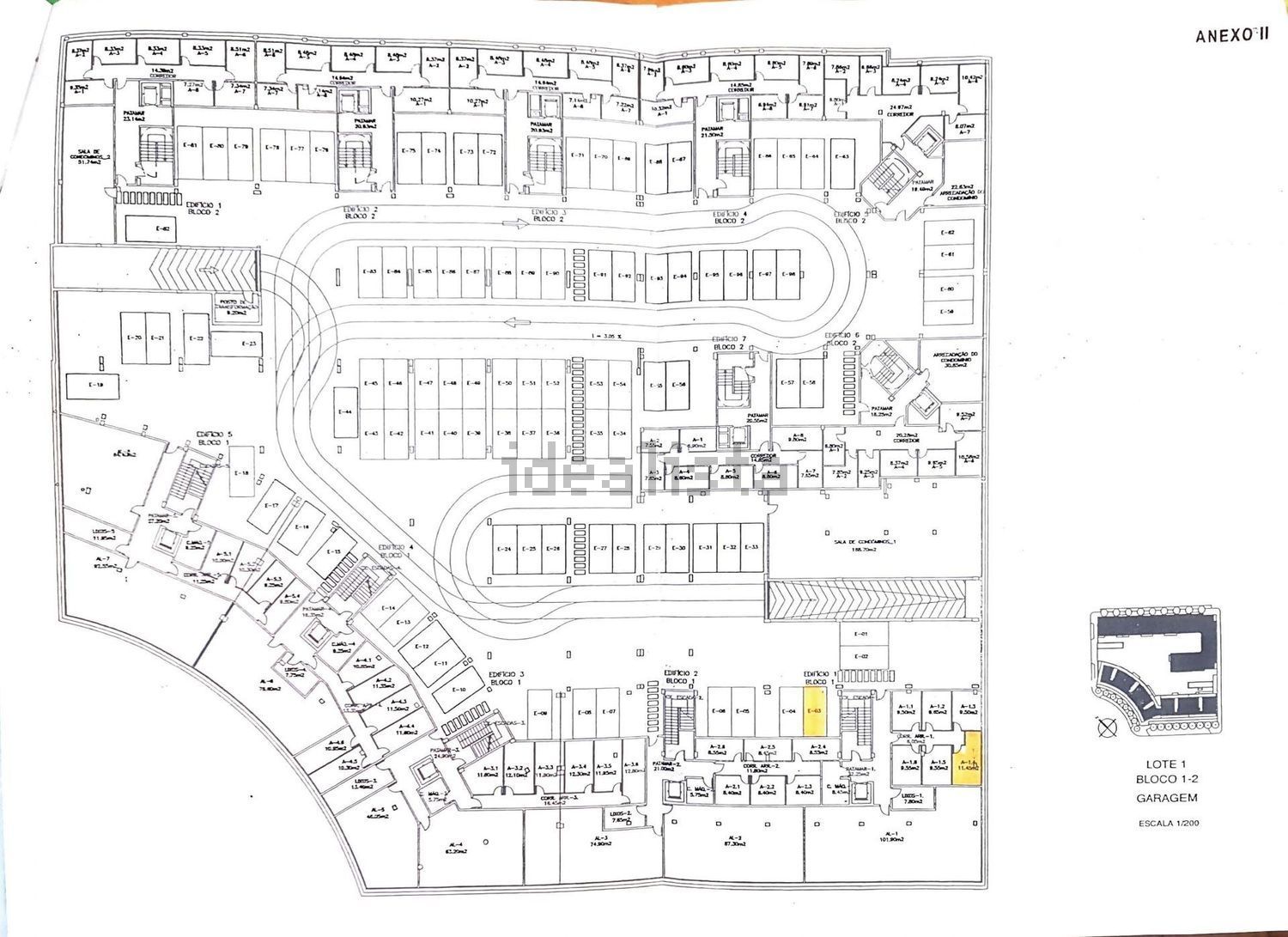 公寓 t2出售在Rua Joly Braga Santos - 平面图