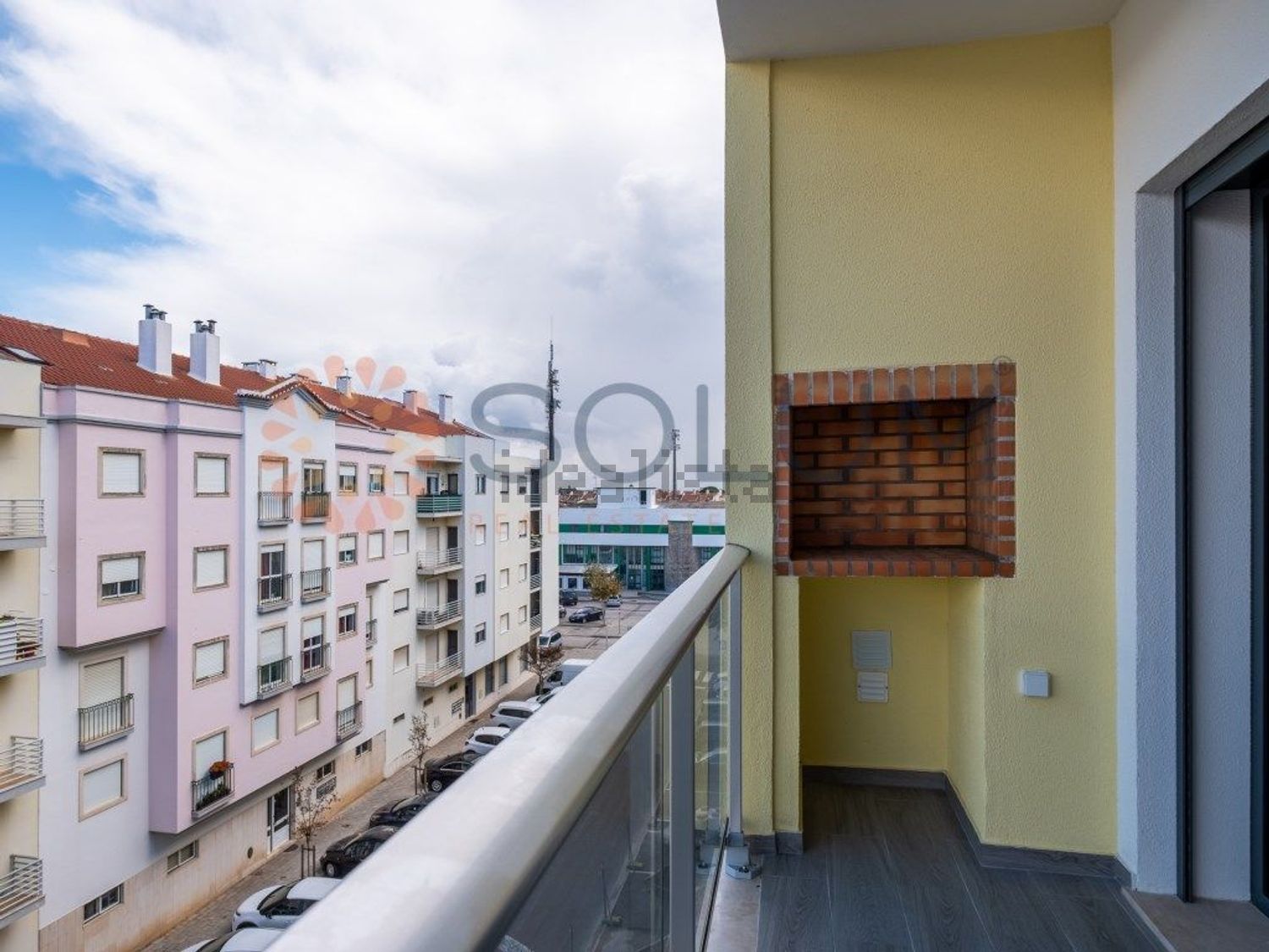 出租公寓 t2在Alcochete - 阳台