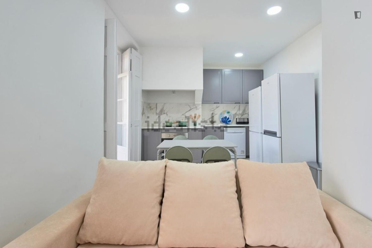 出租房间在Rua Castilho - 卧室