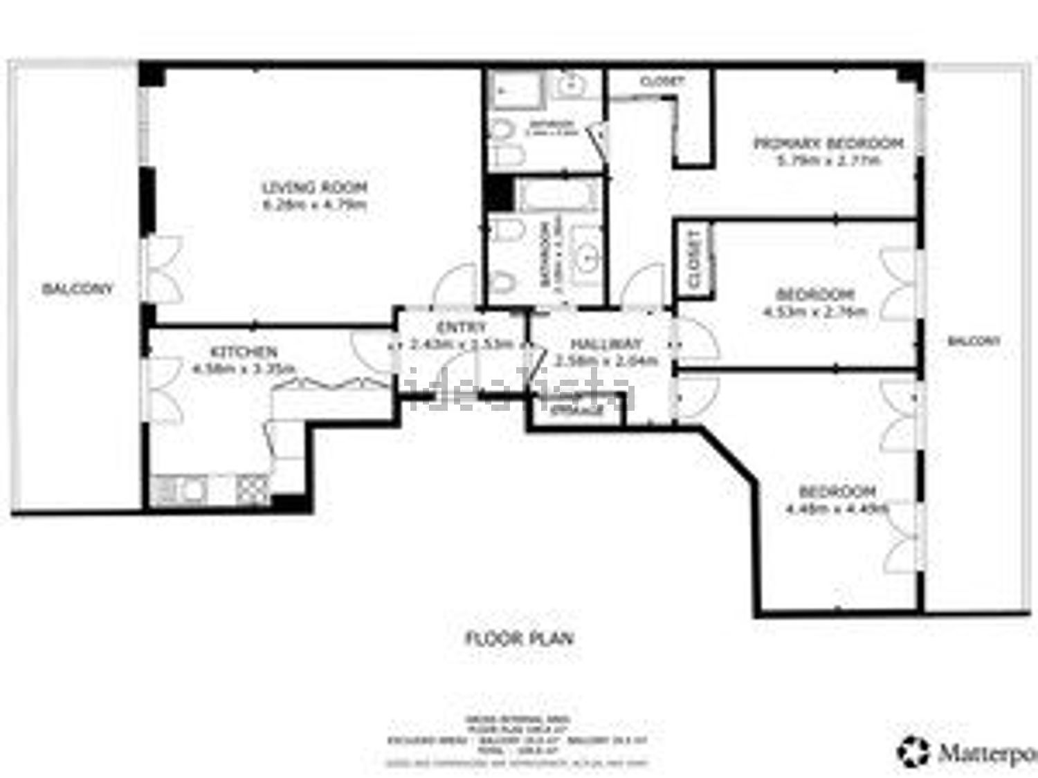 公寓 t3出售在Rua Henrique Campos - 平面图