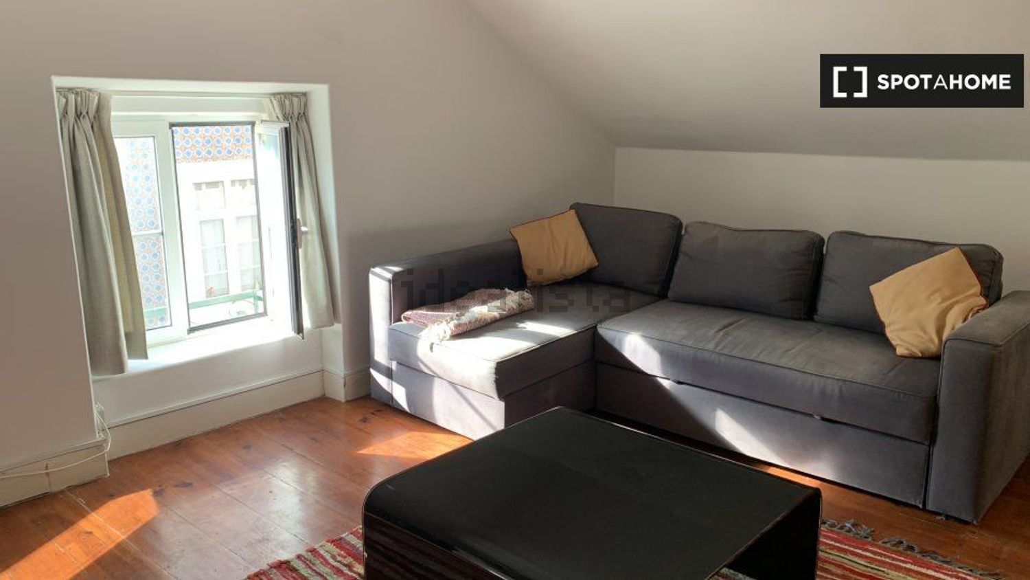 出租公寓 t1在Rua do Olival - 客厅