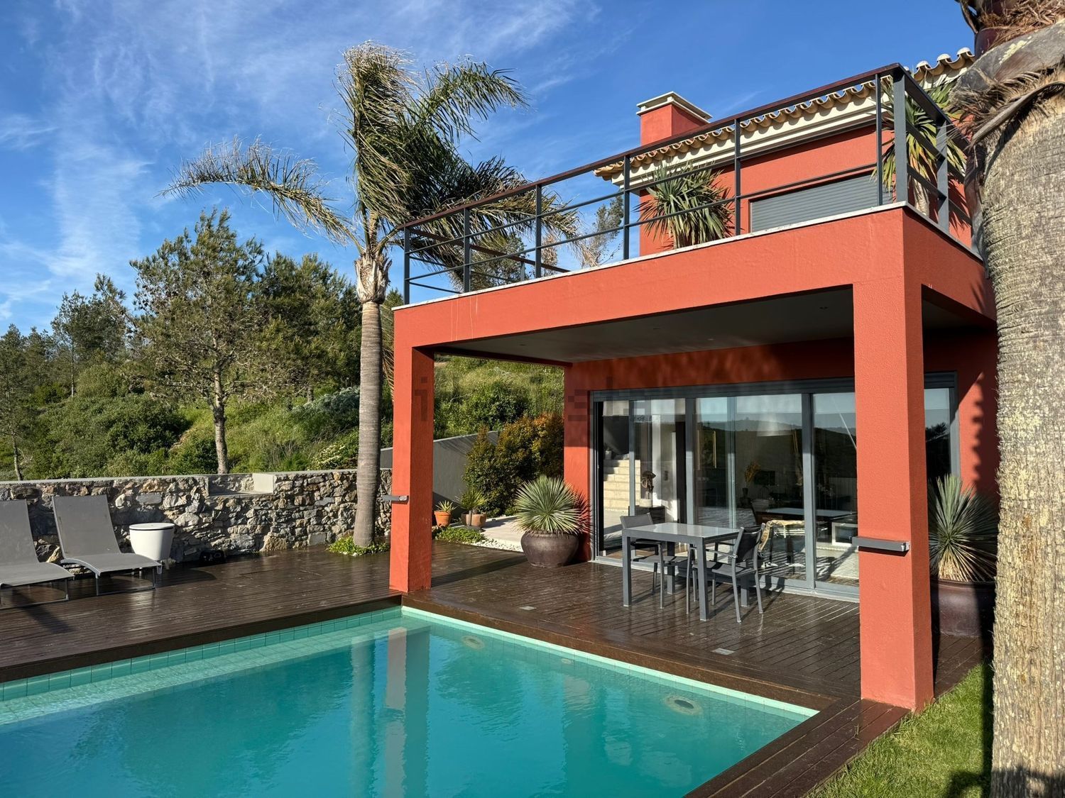 出租双拼别墅在Rua do Bocal - 游泳池