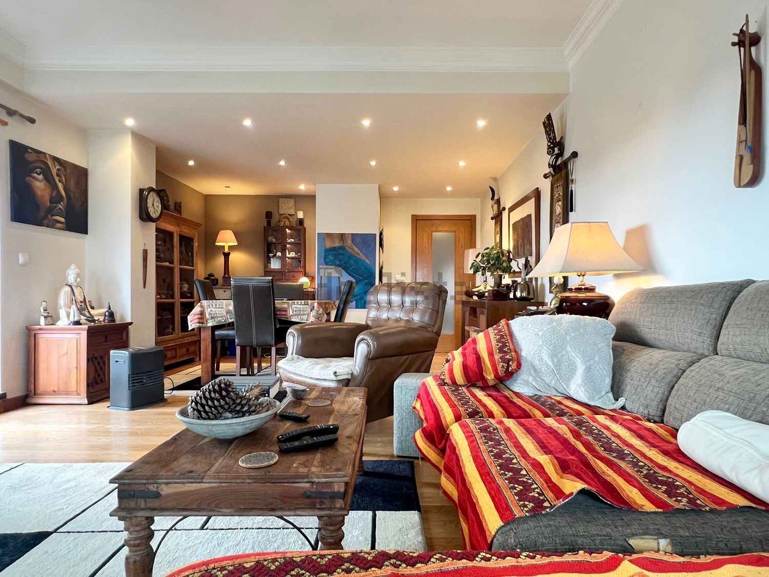 公寓 t3出售在Rua Mariano Pina - 客厅