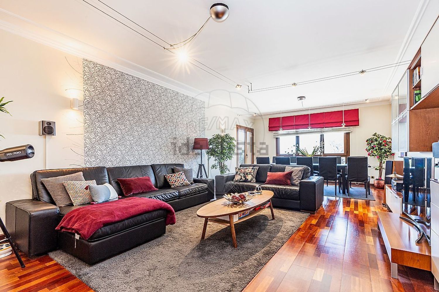 出租公寓 t4在Rua António Gonçalves Correia - 客厅