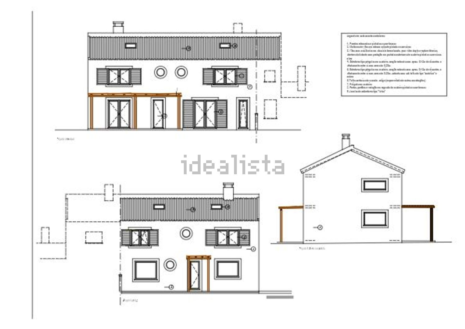 小楼房或独栋别墅出售在Rua de São Pedro, 21 - 平面图