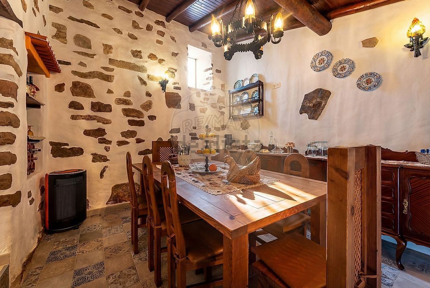 小楼房或独栋别墅出售在Carnota - 客厅