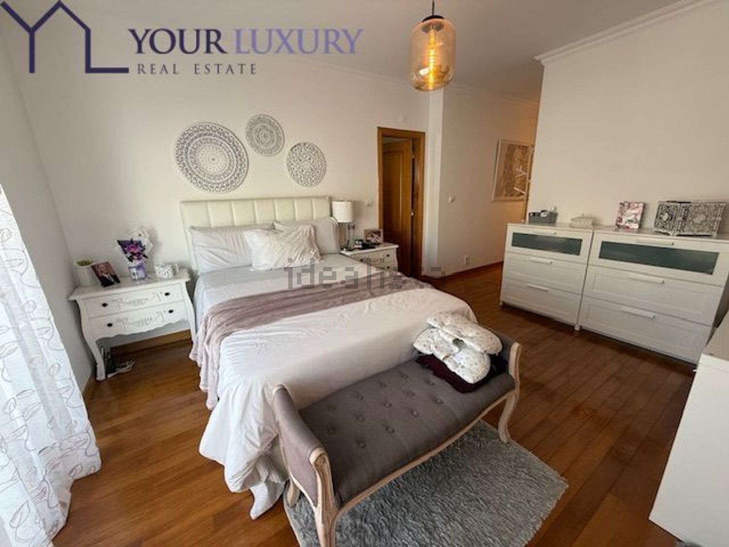 出租公寓 t2在Serra das Minas - 卧室