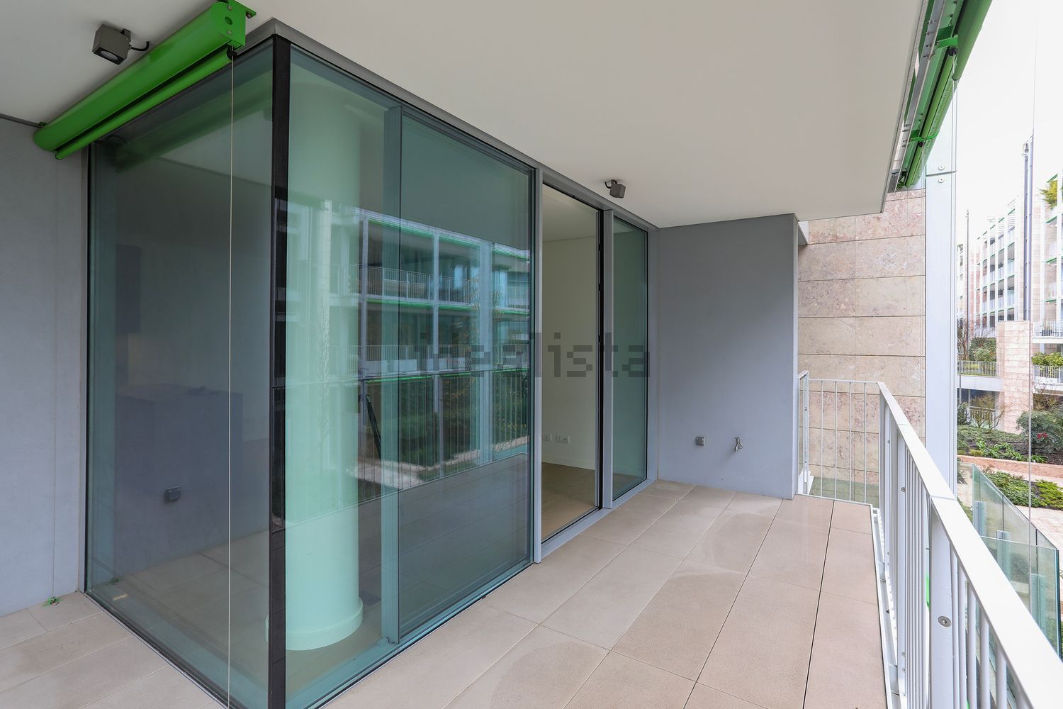 出租公寓 t2Urbanização Jardins de Braço de Prata - 阳台