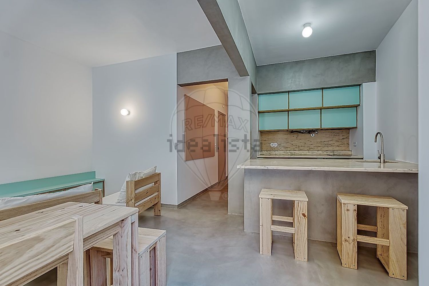 公寓 t1出售在Rua Armistício - 厨房