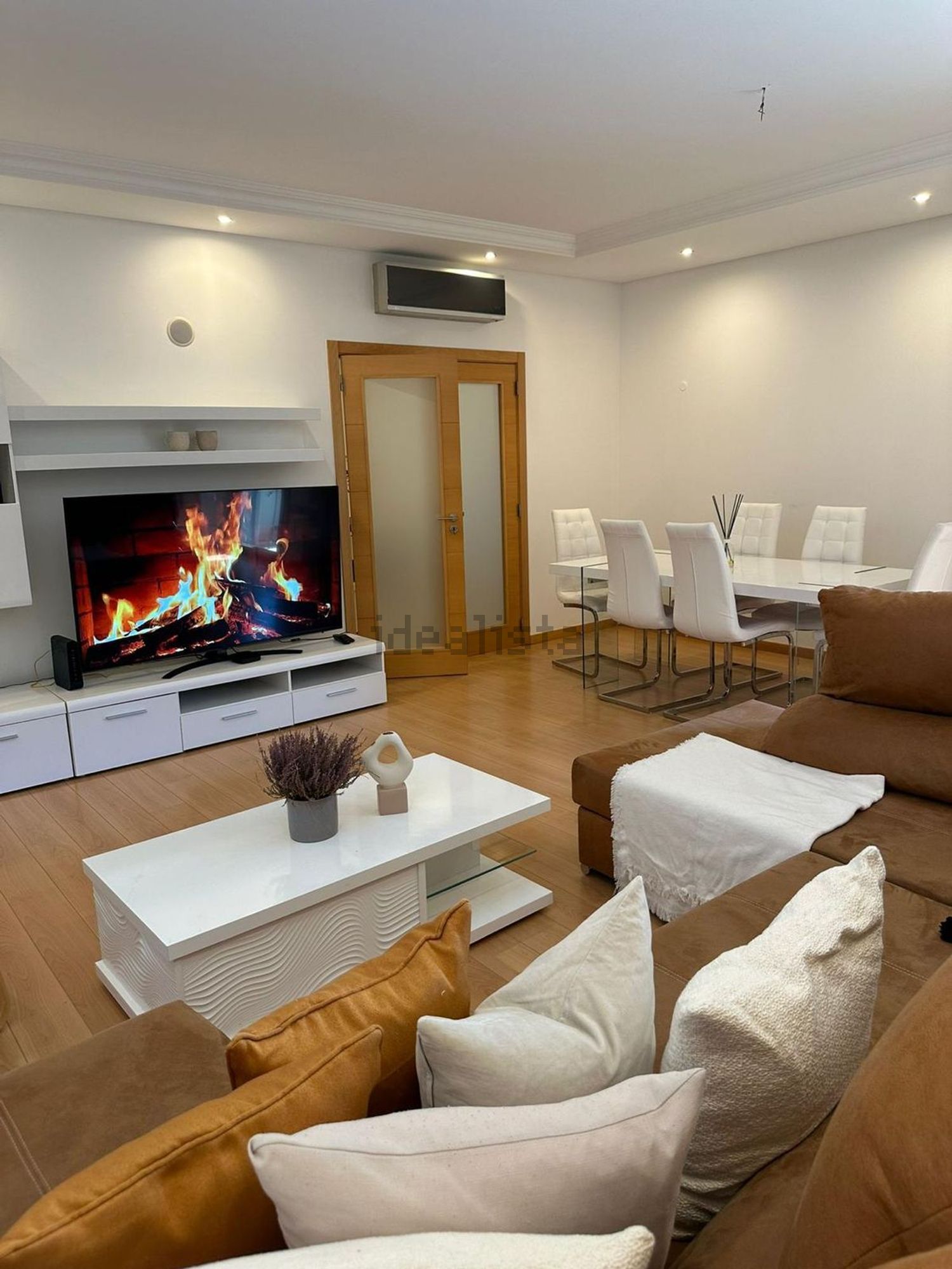 出租公寓 t2在Rua Augusto da Cunha Lamas - 客厅