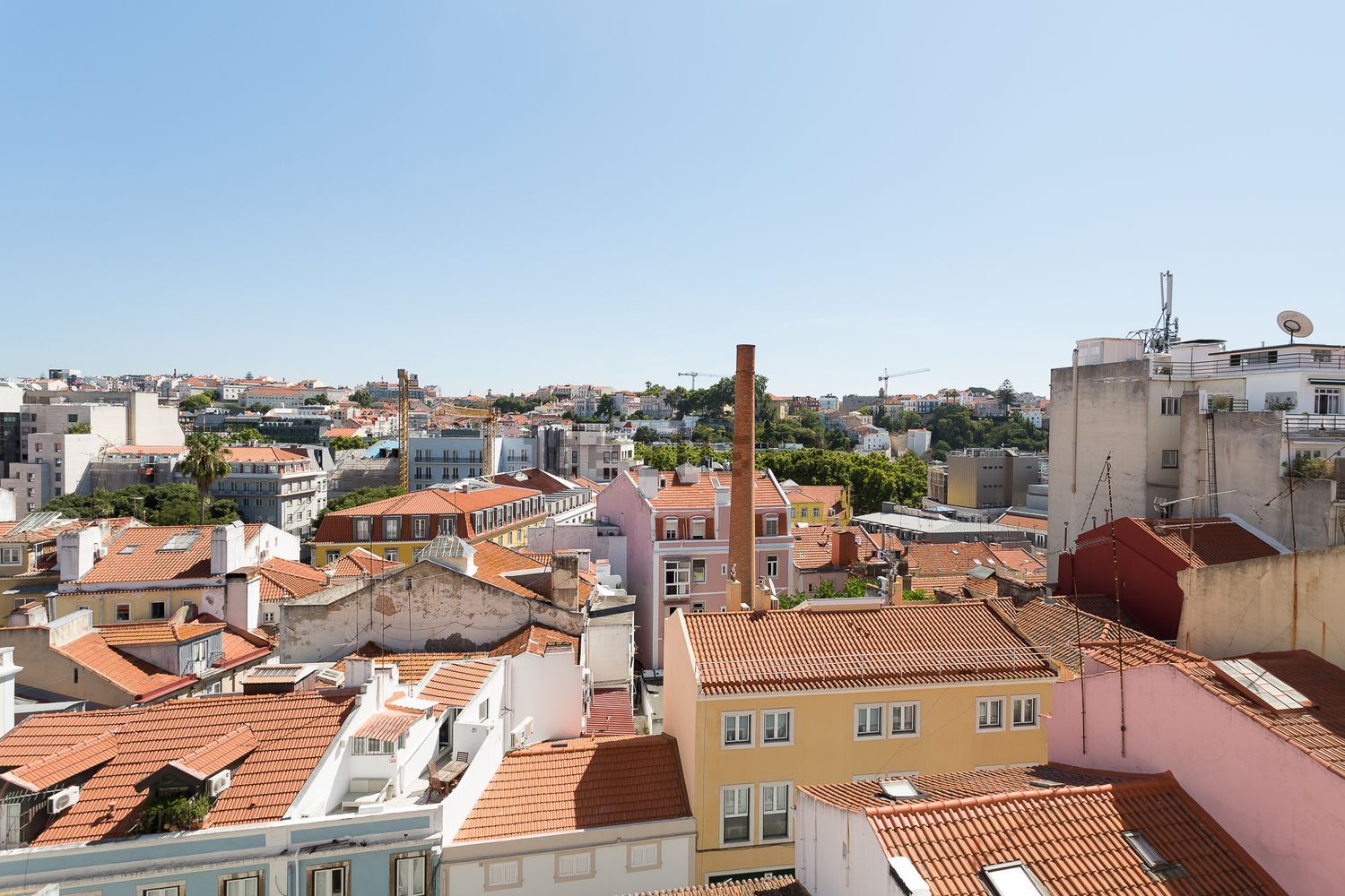 复式公寓出售在Rua das Taipas - 视线