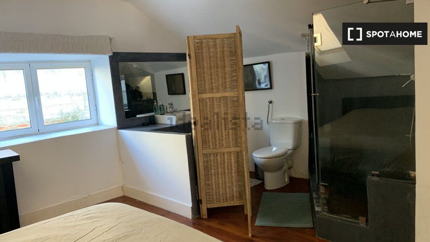 出租公寓 t1在Rua do Olival - 卧室