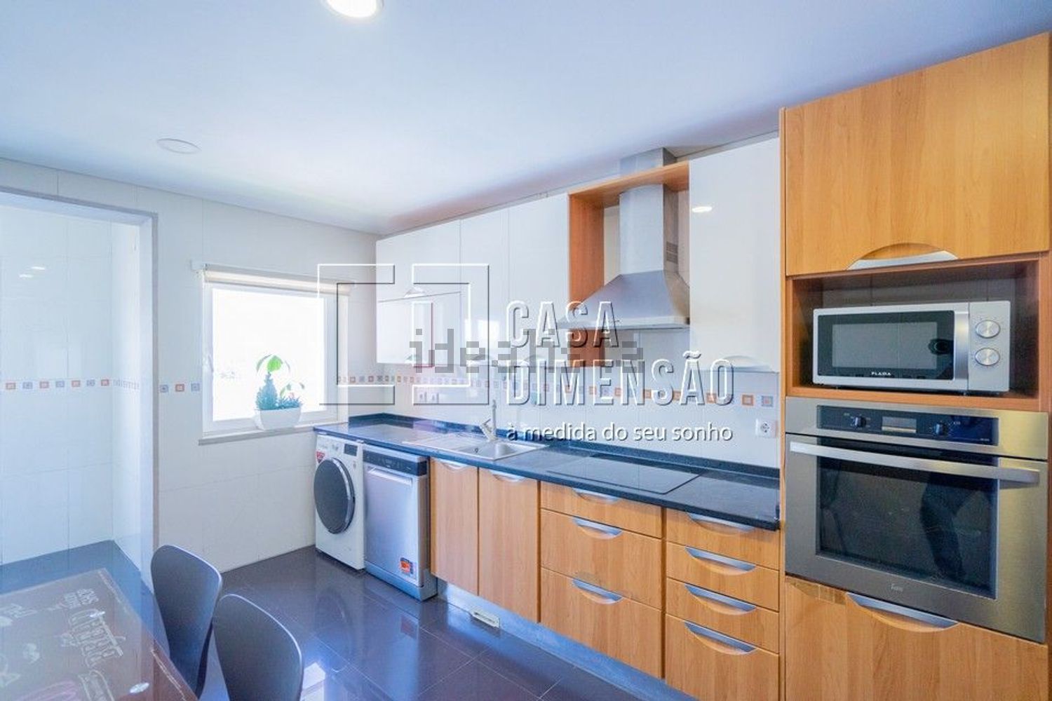 出租公寓 t2在Serra de Carnaxide - Parque de Santa Cruz - 厨房