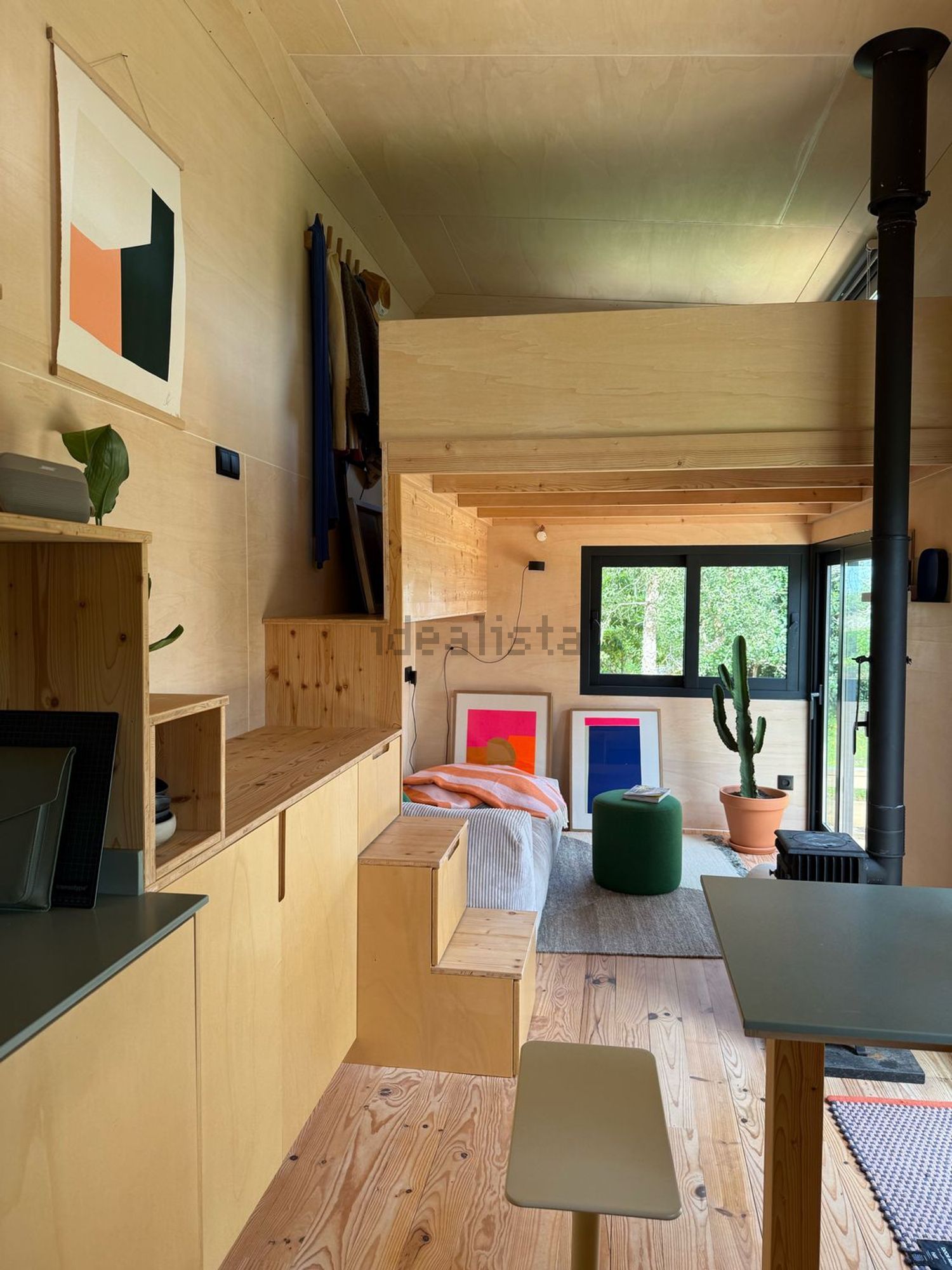 出租小楼房或独栋别墅在Santo Isidoro - 客厅