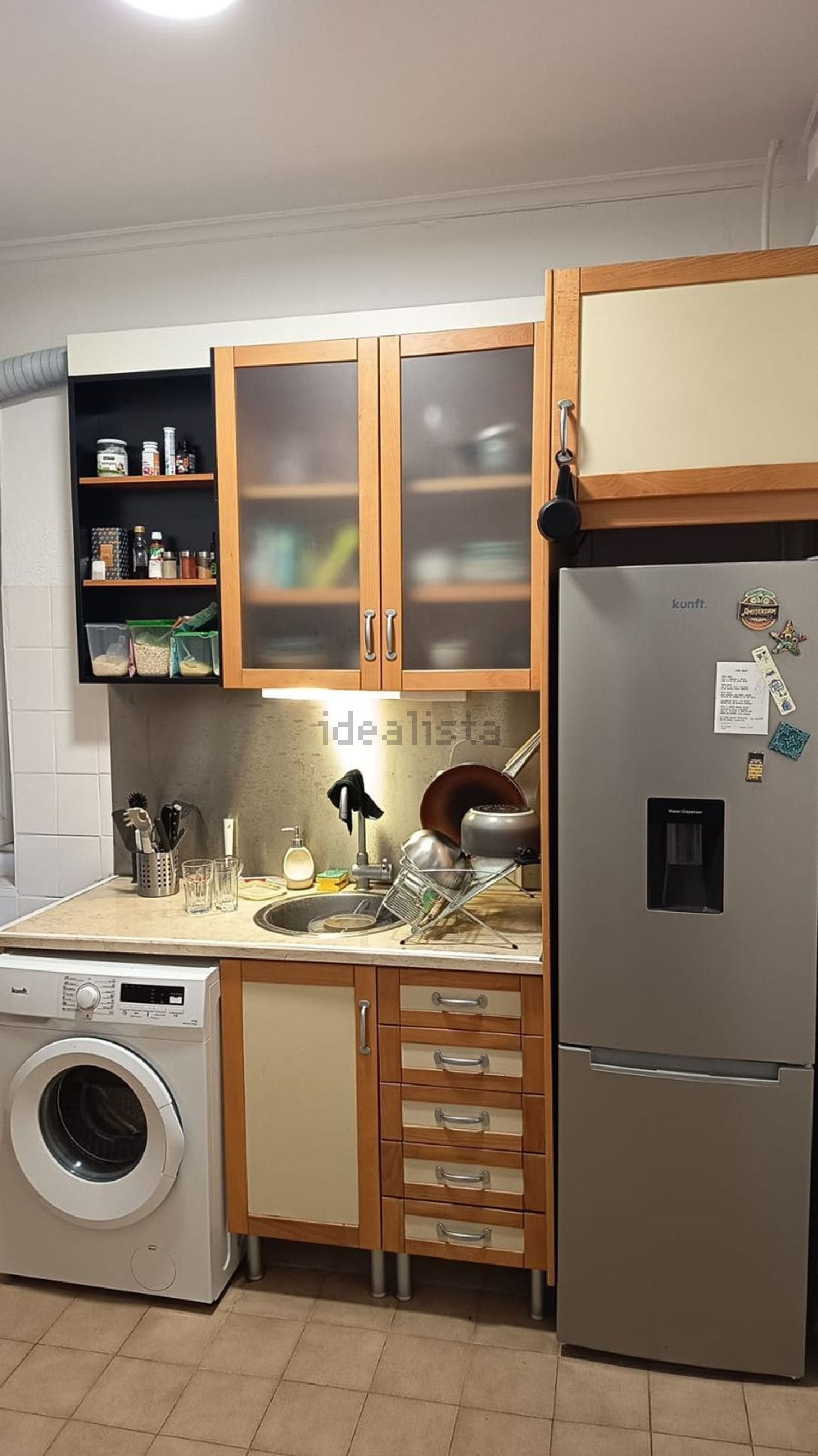 出租房间在Rua da Assunção, 8 - 厨房