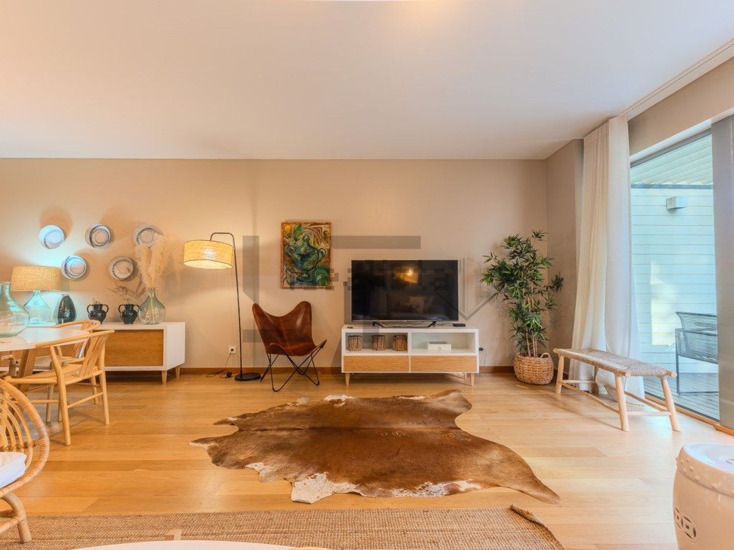 出租小楼房或独栋别墅在Alameda do Zambujeiro - 客厅