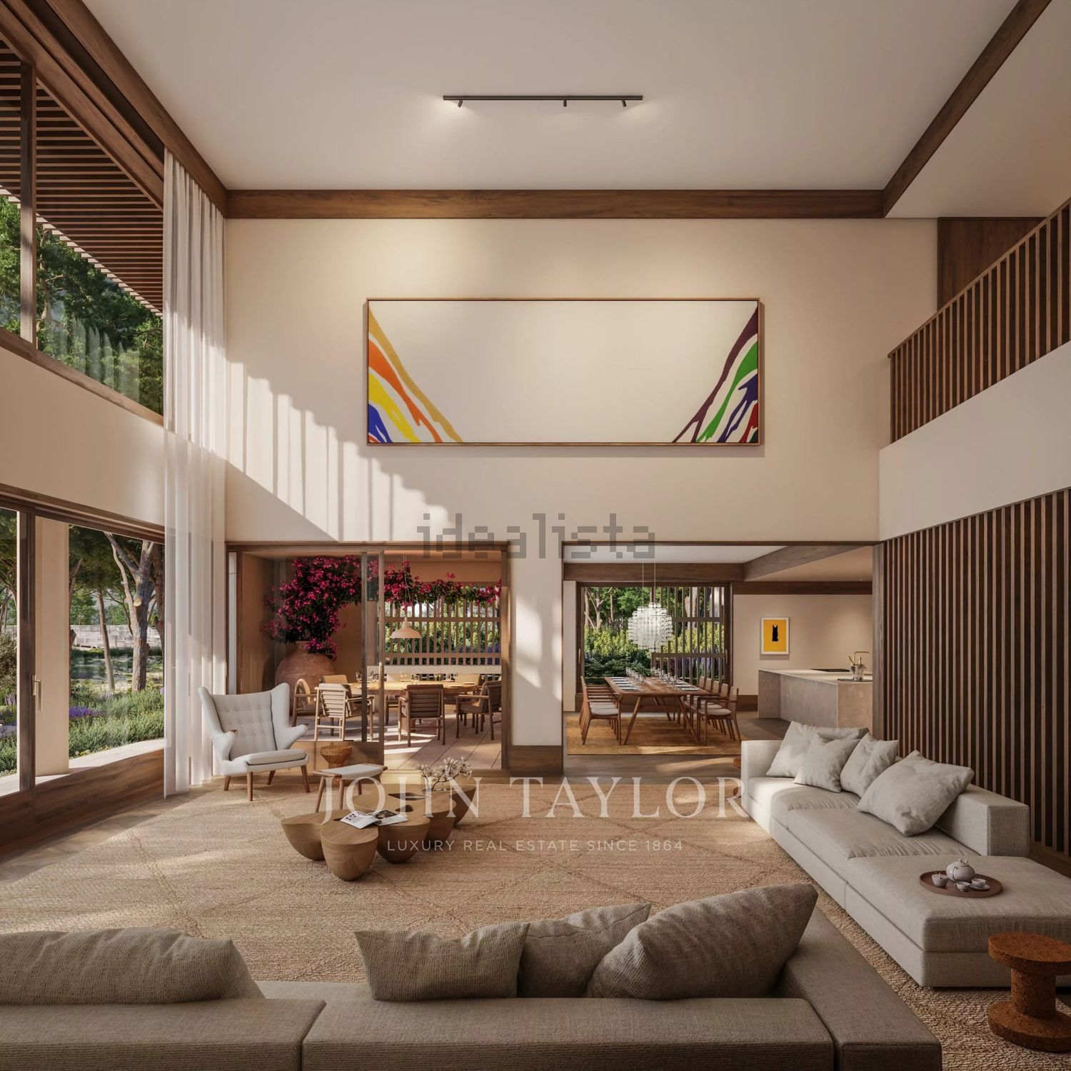 小楼房或独栋别墅出售Comporta - 客厅