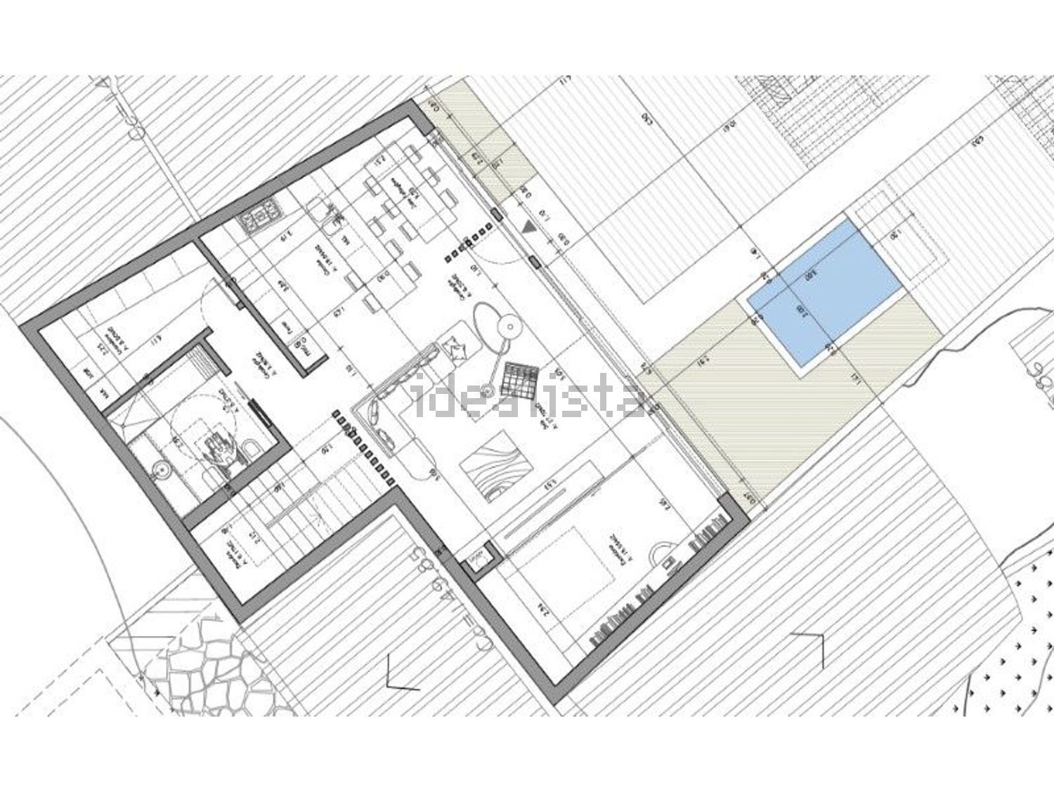 小楼房或独栋别墅出售在Santo Isidoro - 平面图